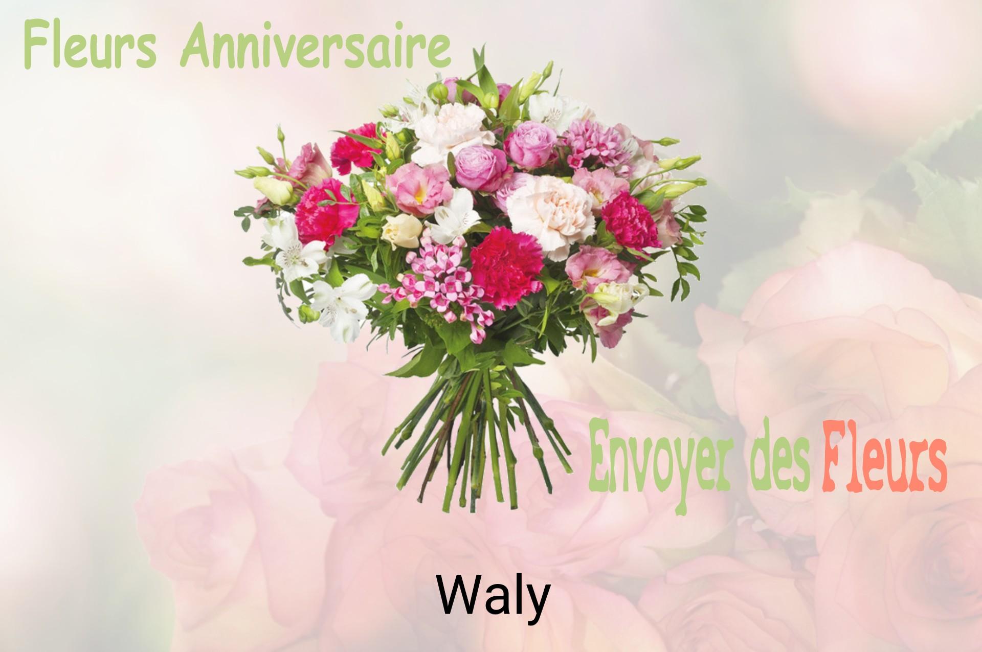 Bouquet de fleurs d’anniversaire livré à Waly