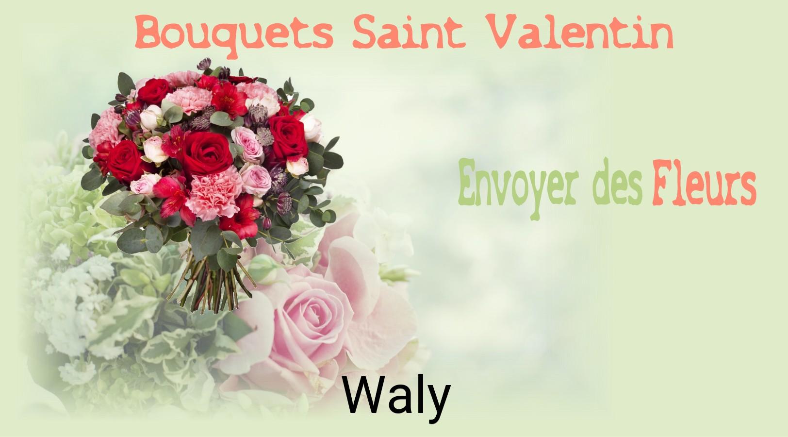 Roses de Saint-Valentin livrées à Waly